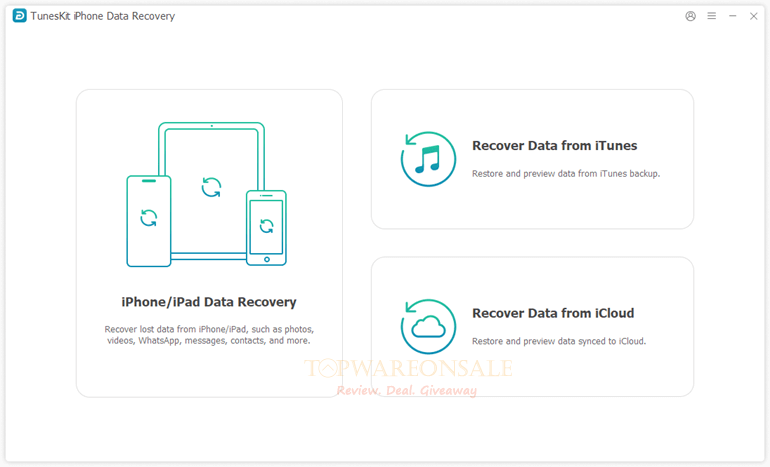 TunesKit iPhone Data Recovery