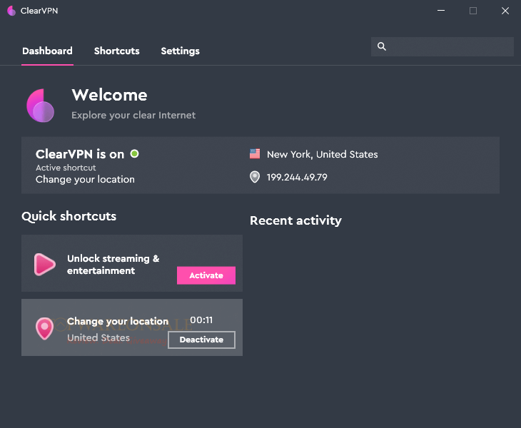 ClearVPN License key for Free