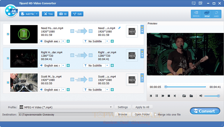 Tipard HD Video Converter Giveaway License Code Free