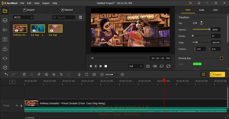 acemovi video editor free license code TunesKit AceMovi Free License Code