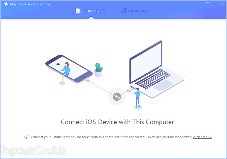 magoshare iphone data recovery screenshot