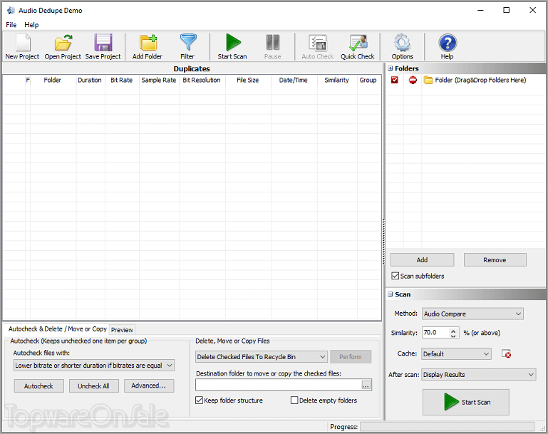 mindgems audio dedupe screenshot mindgems audio dedupe screenshot