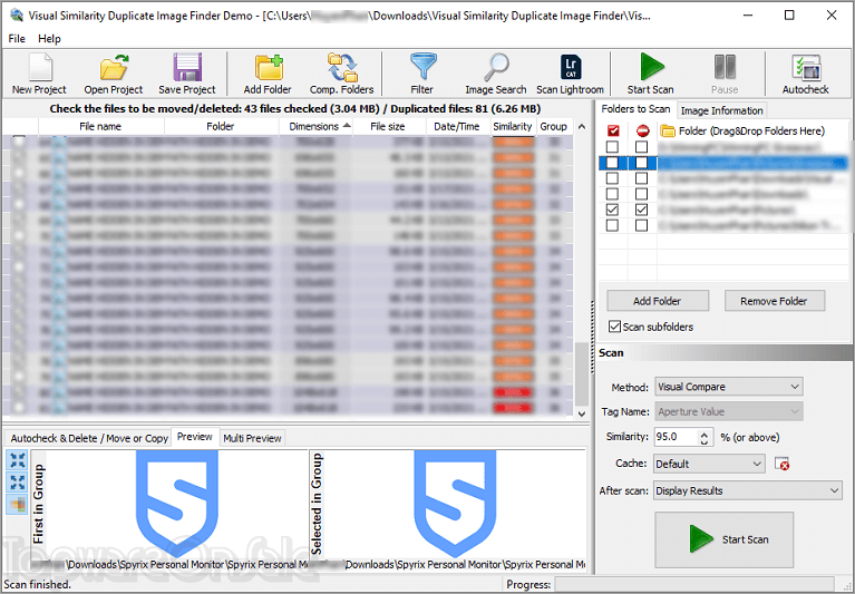 visual similarity duplicate image finder screenshot visual similarity duplicate image finder screenshot