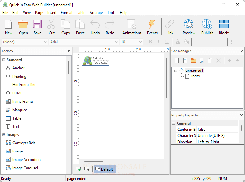 Quick ‘n Easy Web Builder Giveaway Free