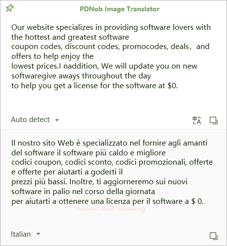 PDNob Image Translator Free License Code