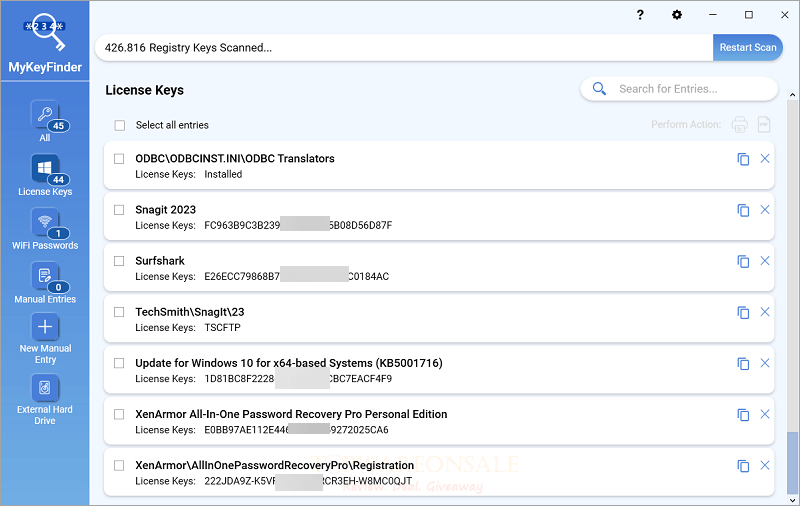 Abelssoft MyKeyFinder Plus Free Code Giveaway