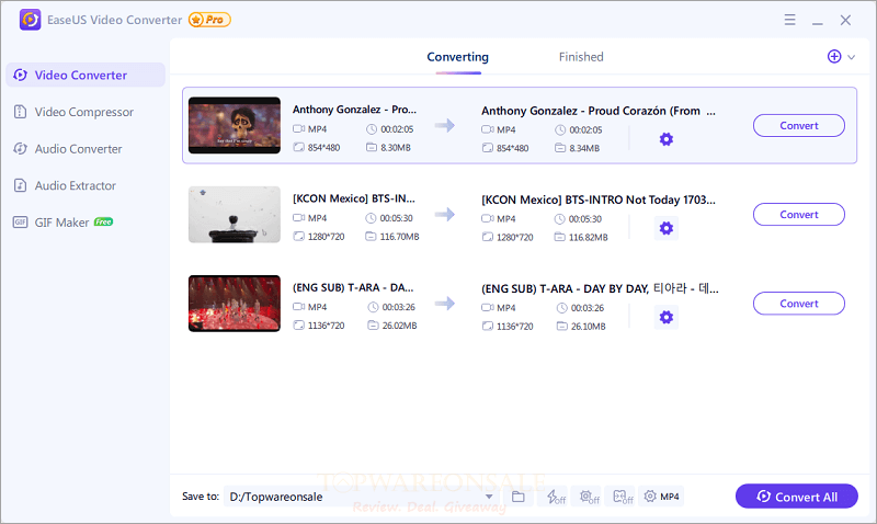 EaseUS Video Converter Giveaway Code