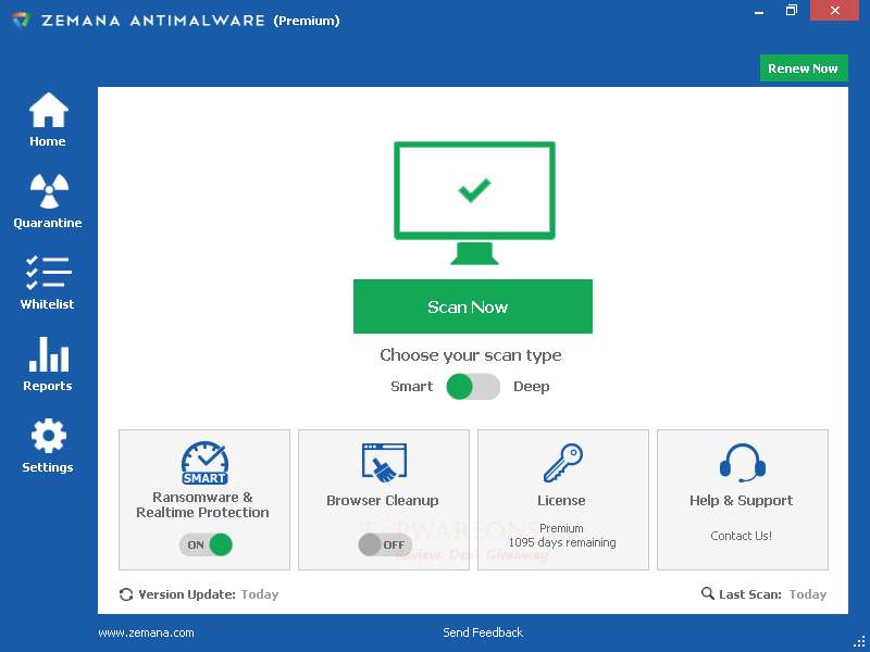 Zemana AntiMalware Premium License Free