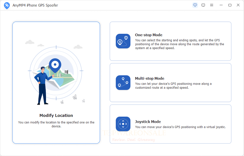 AnyMP4 iPhone GPS Spoofer Free License Code