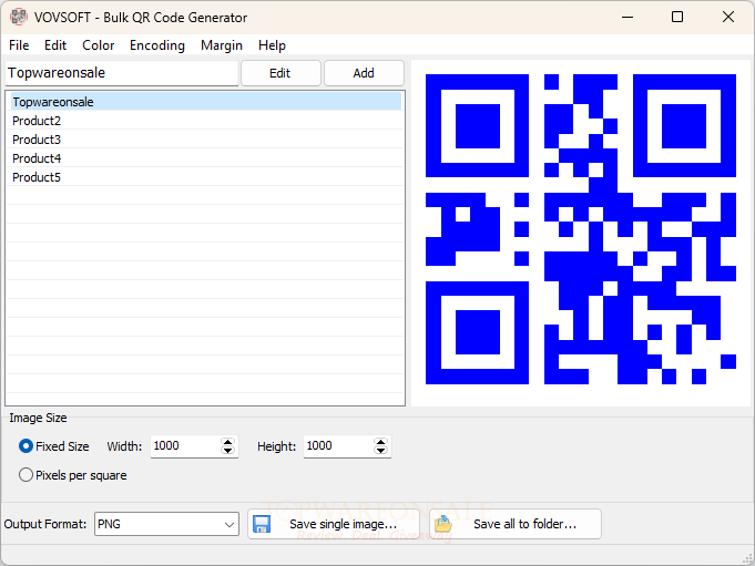 Vovsoft Bulk QR Code Generator Free Key