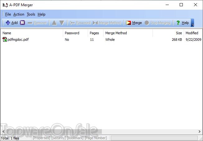a pdf merger screenshot a pdf merger screenshot