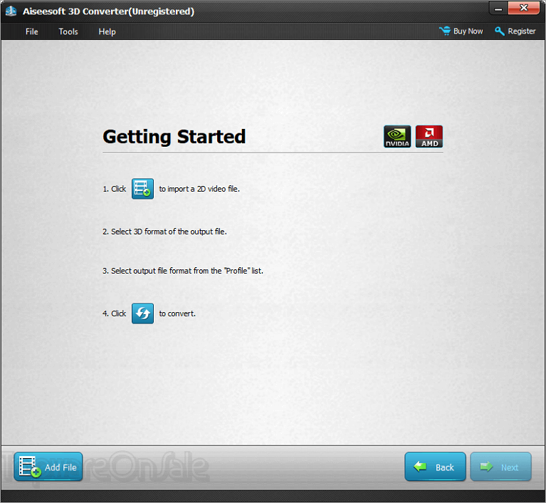 aiseesoft 3d converter screenshot aiseesoft 3d converter screenshot