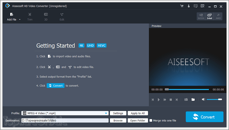 aiseesoft hd video converter screenshot aiseesoft hd video converter screenshot