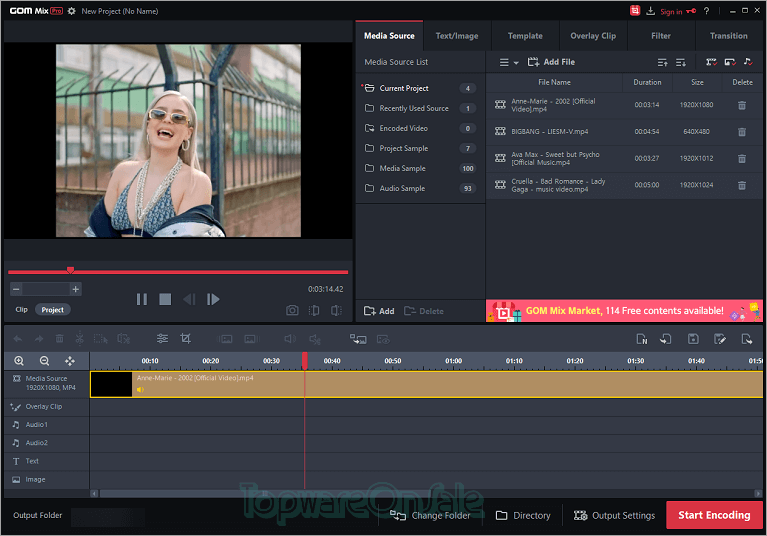 gom mix pro screenshot