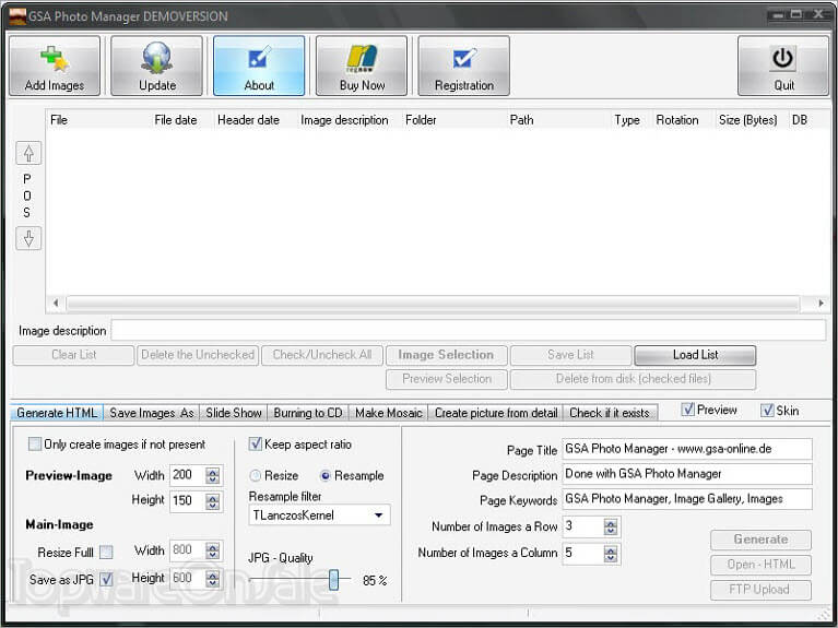 gsa photo manager screenshot gsa photo manager screenshot