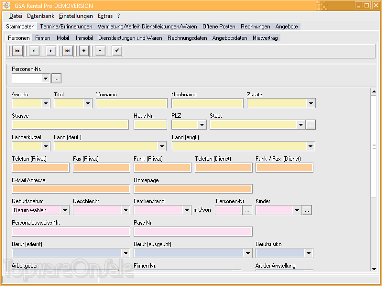 gsa rental pro screenshot