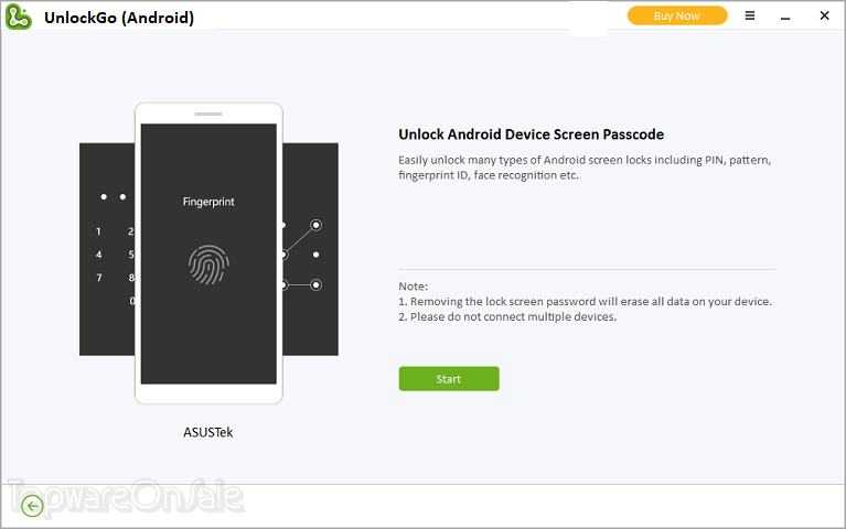 itoolab unlockgo android screen unlocker screenshot