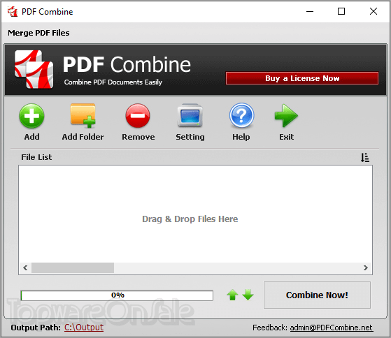 reezaa pdf combine screenshot