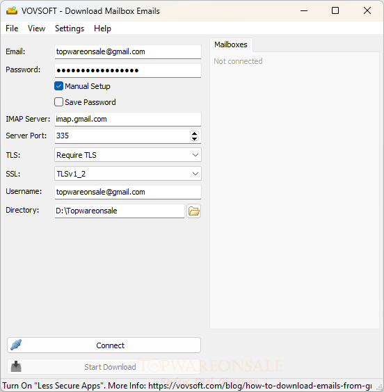 Vovsoft Download Mailbox Emails Giveaway Code