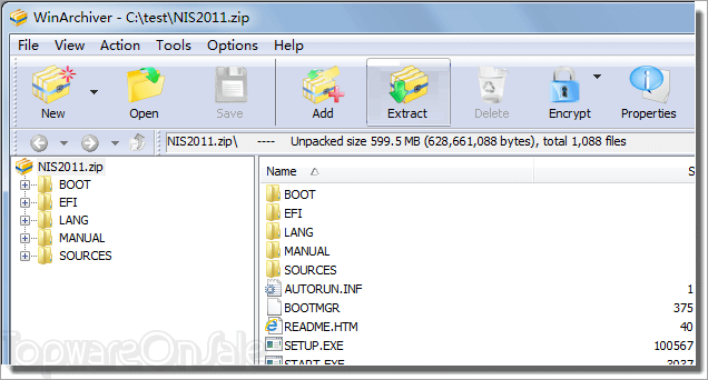 winarchiver screenshot