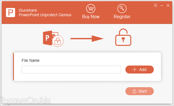 isunshare powerpoint unprotect genius screenshot