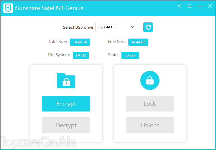 isunshare safeusb genius screenshot