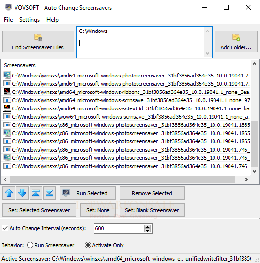 Vovsoft Auto Change Screensavers Free Key