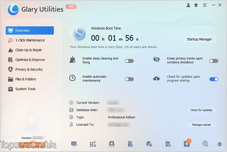 glary utilities pro screenshot