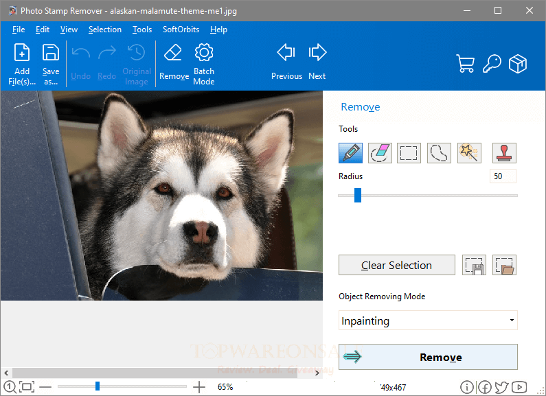 SoftOrbits Photo Stamp Remover Giveaway Code Free