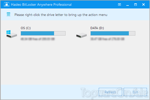 bitlocker anywhere professional screenshot bitlocker anywhere professional screenshot
