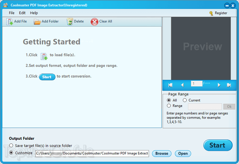 coolmuster pdf image extractor screenshot coolmuster pdf image extractor screenshot