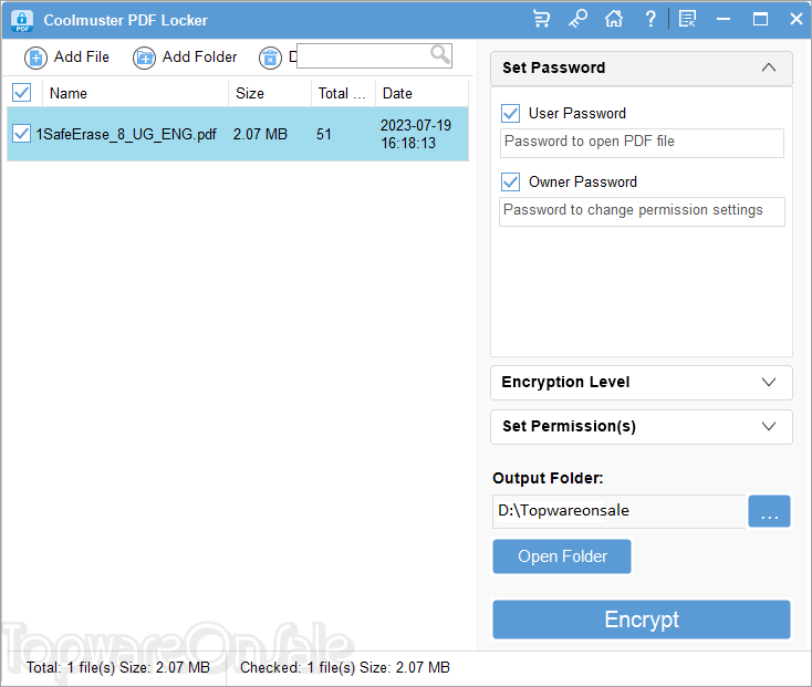 coolmuster pdf locker screenshot coolmuster pdf locker screenshot