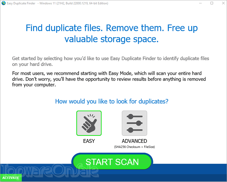 easy duplicate finder screenshot