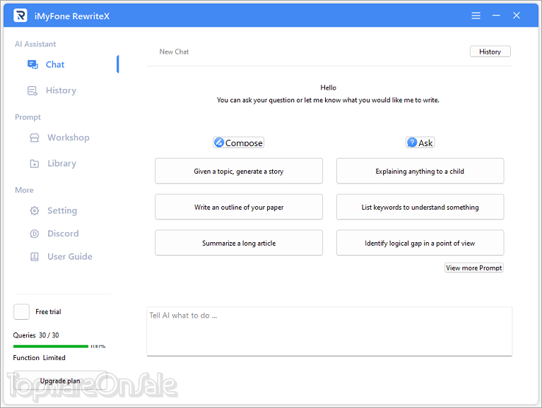 imyfone easifyai rewritex screenshot imyfone easifyai rewritex screenshot