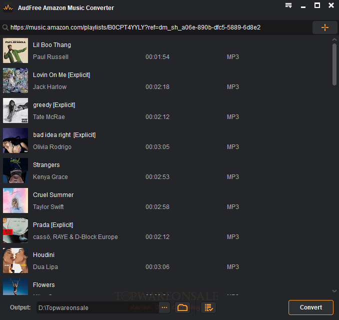 AudFree Amazon Music Converter Giveaway Free