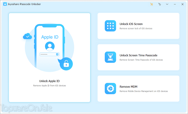 joyoshare ipasscode unlocker screenshot