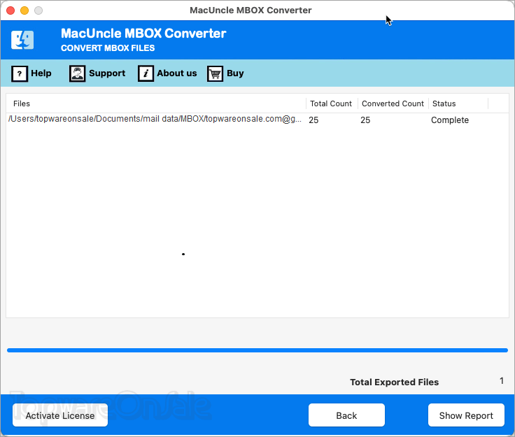 macuncle mbox converter screenshot macuncle mbox converter screenshot