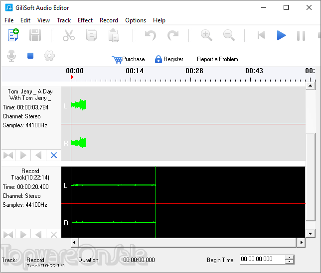 gilisoft audio editor screenshot