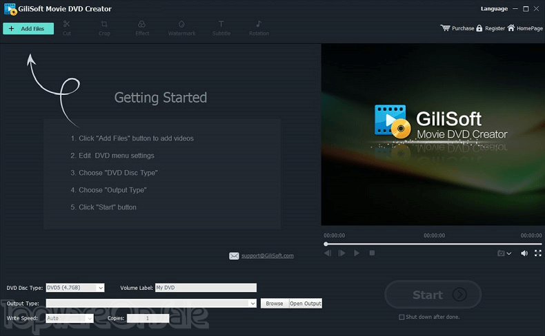 gilisoft movie dvd creator screenshot gilisoft movie dvd creator screenshot