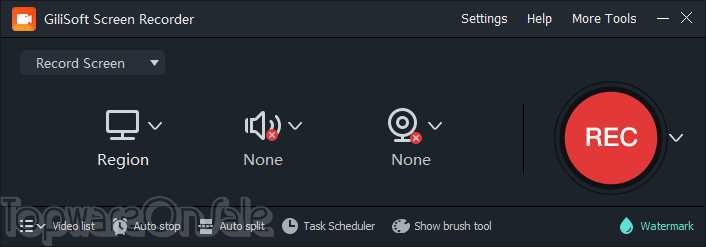 gilisoft screen recorder screenshot