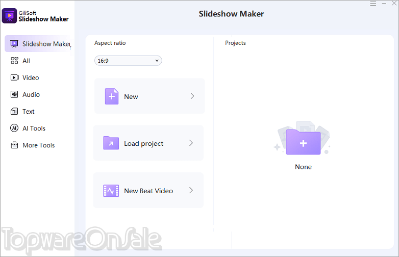 gilisoft slideshow movie creator screenshot