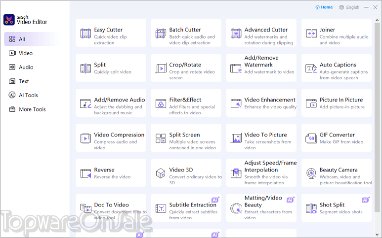gilisoft video editor screenshot 2024