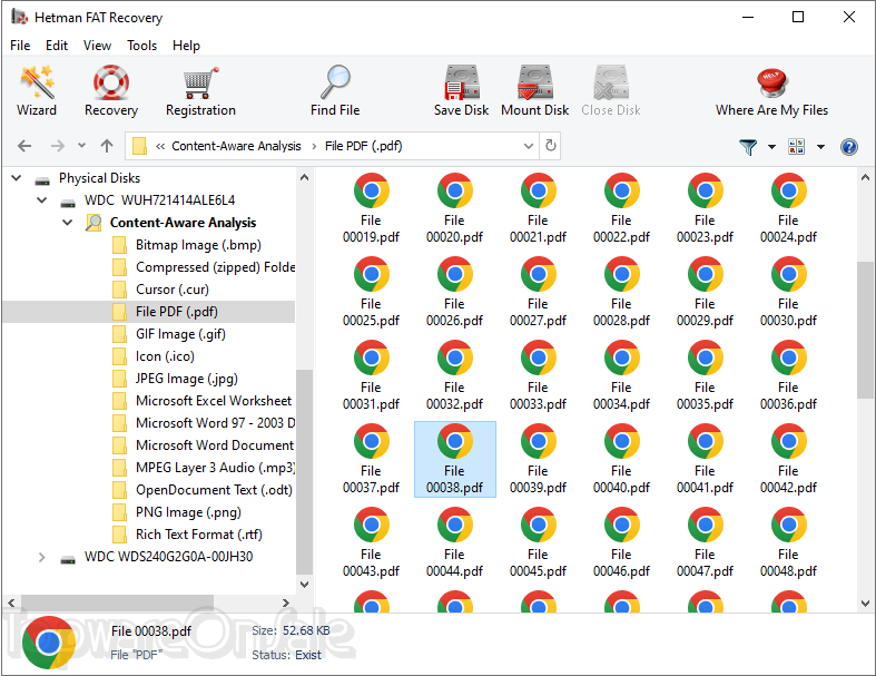 hetman fat recovery screenshot