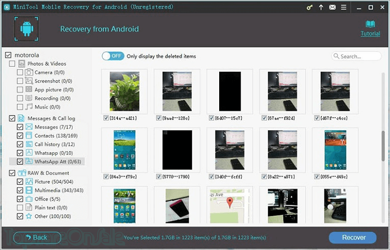 minitool android mobile recovery screenshot minitool android mobile recovery screenshot