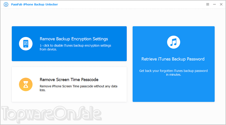 passfab iphone backup unlocker screenshot passfab iphone backup unlocker screenshot
