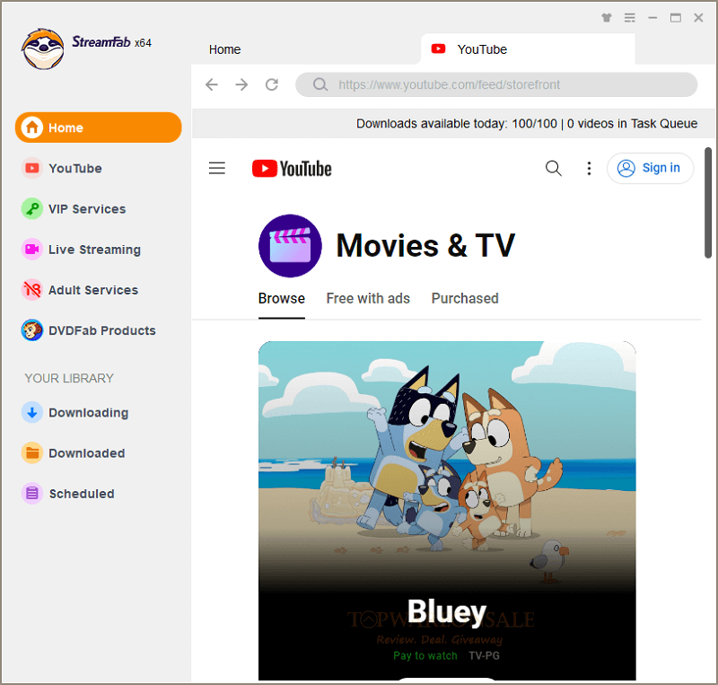 StreamFab YouTube Movies Downloader Free Key