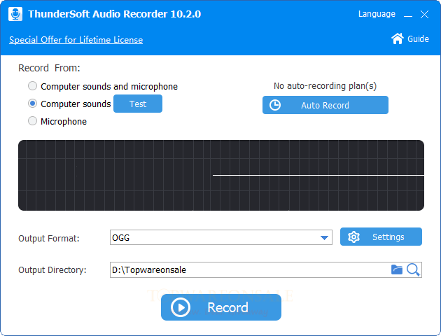 ThunderSoft Audio Recorder Code Free
