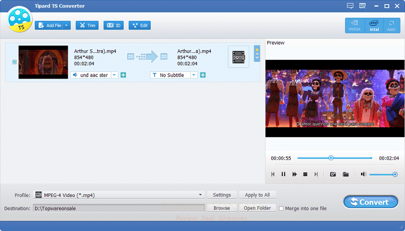 Tipard TS Converter  Giveaway Code Free
