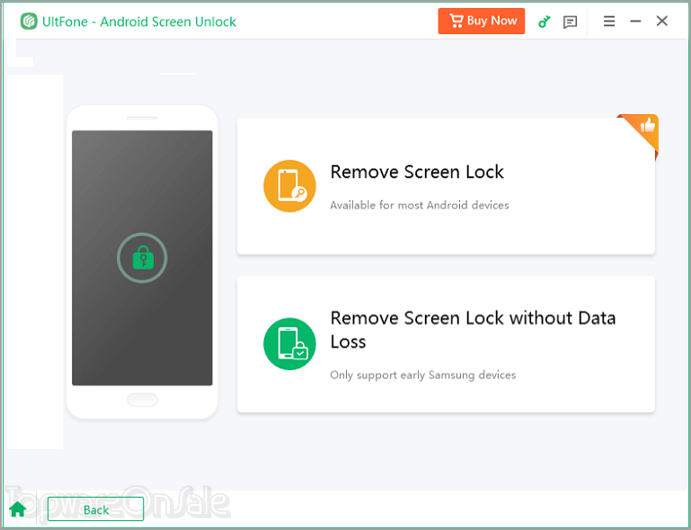 ultfone android unlock screenshot