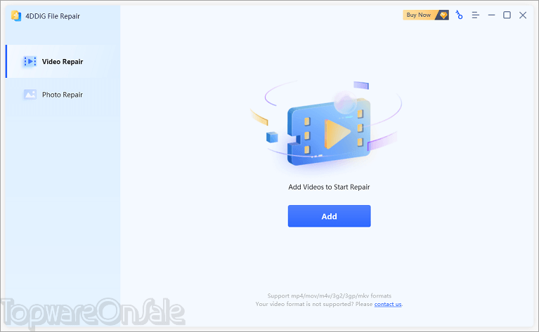 4ddig file repair screenshot